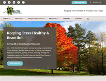 Tablet Screenshot of healthytrees.com